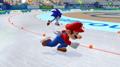Mario und Sonic bei den Olympischen Winterspielen
