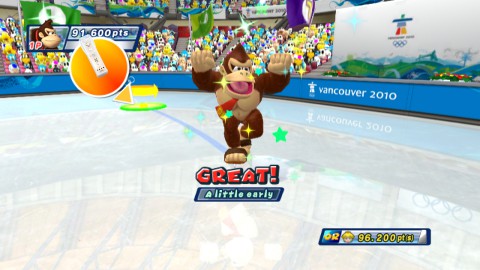 Mario und Sonic bei den Olympischen Winterspielen