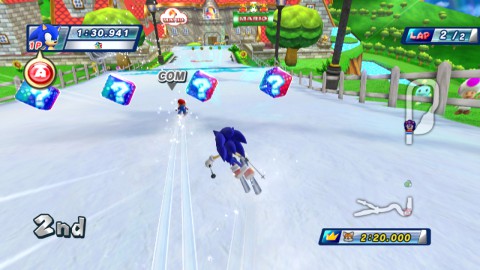 Mario und Sonic bei den Olympischen Winterspielen