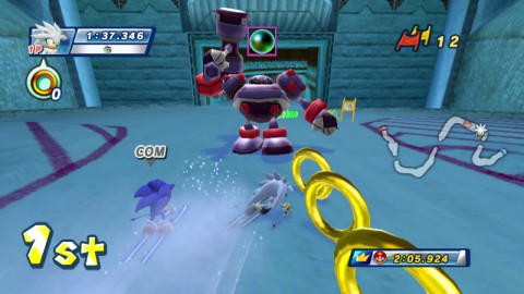 Mario und Sonic bei den Olympischen Winterspielen
