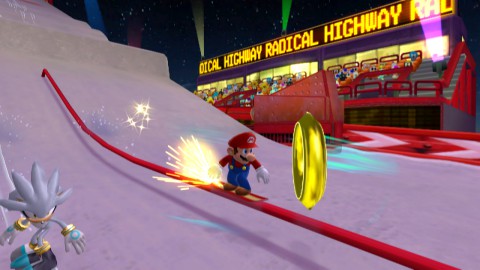 Mario und Sonic bei den Olympischen Winterspielen