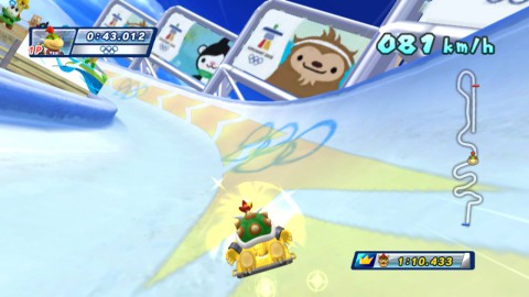Mario und Sonic bei den Olympischen Winterspielen
