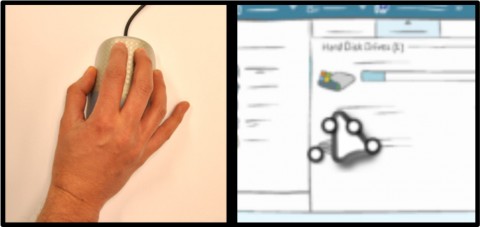 Multitouch-Maus CAP