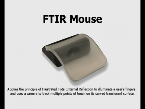 Multitouch-Maus FTIR