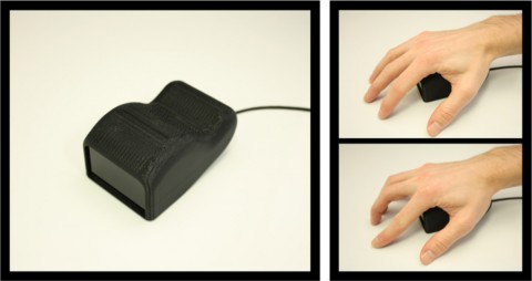 Side-Mouse mit Multitouch