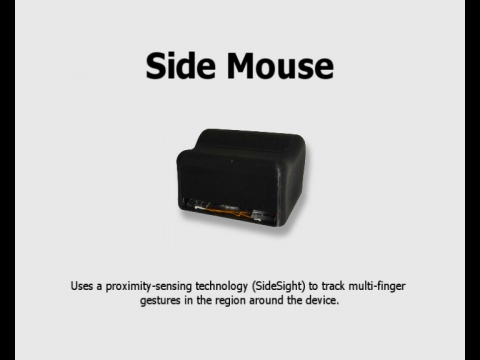 Side-Mouse mit Multitouch