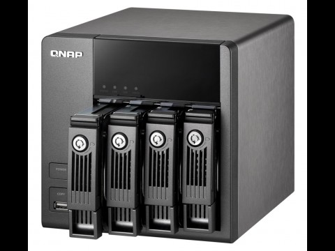 ... allerdings kann das TS-410 die Leistungsf&auml;higkeit moderner Festplatten weniger ausnutzen als die gr&ouml;&szlig;eren Modelle von QNAP.