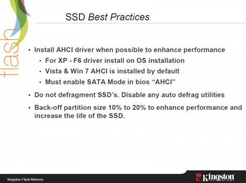 Defragmentieren und Caches nicht auf SSDs