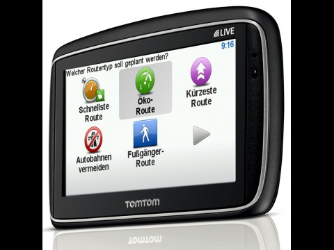 Tomtom Go 950 Live - Routenauswahl