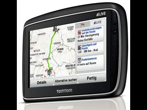 Tomtom Go 950 Live - Routen&uuml;bersicht