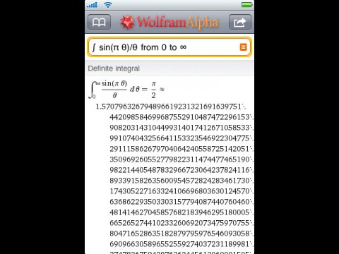 Wolfram-Alpha-iPhone-App - Notizzettel