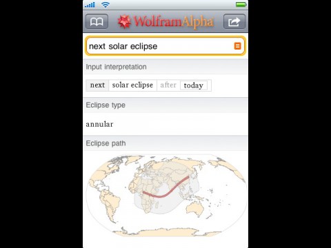 Wolfram-Alpha-iPhone-App