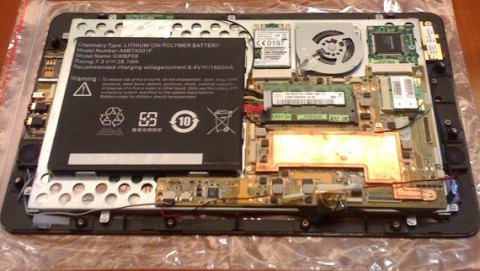 Vermutlich das Mainboard des Crunchpad