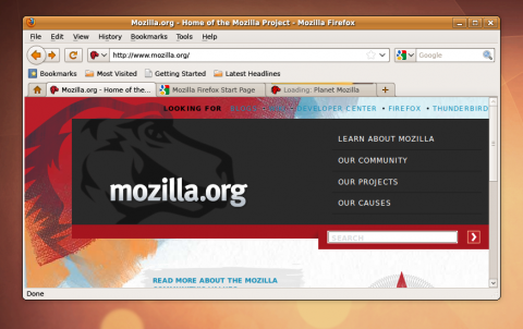 Ideenskizze f&uuml;r Firefox 3.7 unter Linux