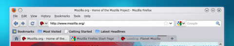 Ideenskizze f&uuml;r Firefox 3.7 unter Linux