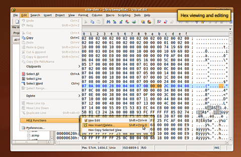 UEx - UltraEdit f�r Linux