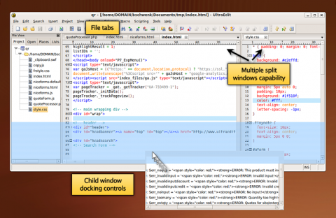 UEx - UltraEdit f�r Linux