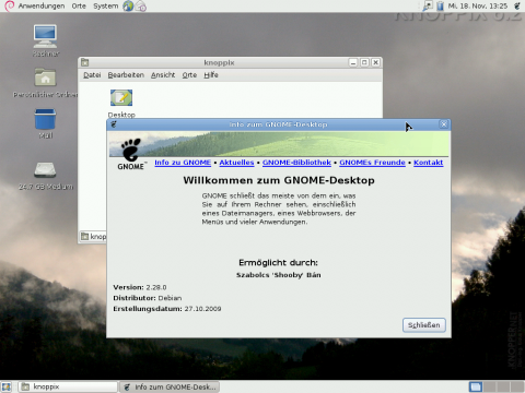 Der Gnome-Desktop