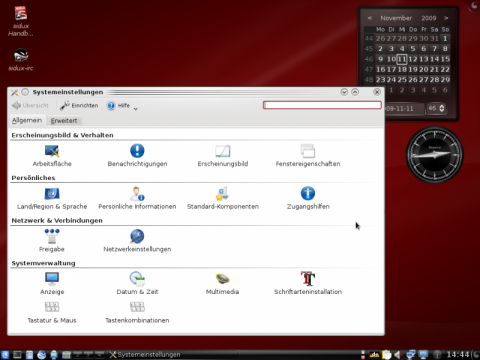 Das KDE-Kontrollzentrum