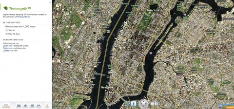 Bing Maps - Satellitenansicht