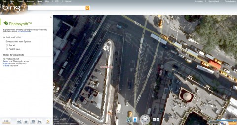 Bing Maps - Satellitenansicht