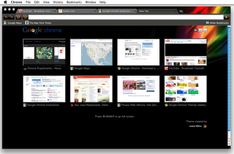 Chrome f&uuml;r Mac