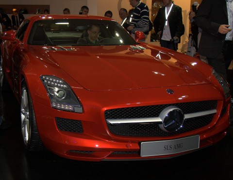 Zum Tr&auml;umen: Der SLS AMG - ab 2013 auch mit Elektroantrieb (Foto: wp)