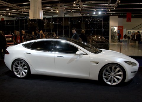 Teslas Limousine Model S soll 2011 in Serienfertigung gehen. (Foto: wp)