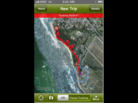 Everytrail 3 - Track mit Wegpunkten