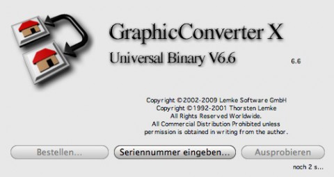 Graphicconverter 6.6 