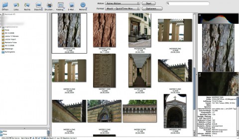 Graphicconverter 6.6 - Dateibrowser
