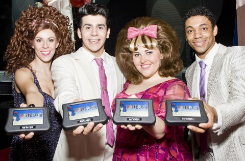 Airscript wird seit November 2009 beim Musical Hairspray im Londoner Shaftesbury Theatre eingesetzt. (Foto: Dan Wooler)