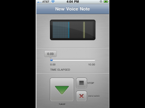 Evernote iPhone App 