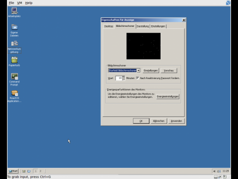 Die Benutzeroberfl&auml;che samt Dialogfeldern sehen Windows zum Verwechseln &auml;hnlich.
