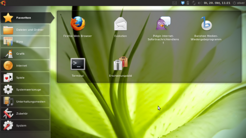 Das Ubuntu Netbook Remix bietet s&auml;mtliche Annehmlichkeiten der gro&szlig;en Distribution