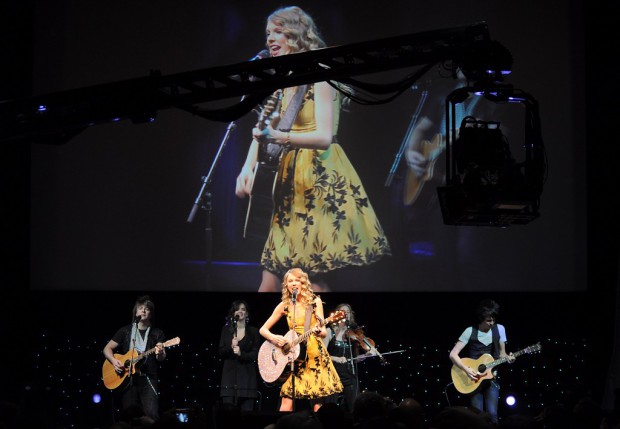 Taylor Swift live und als 3D-&Uuml;bertragung