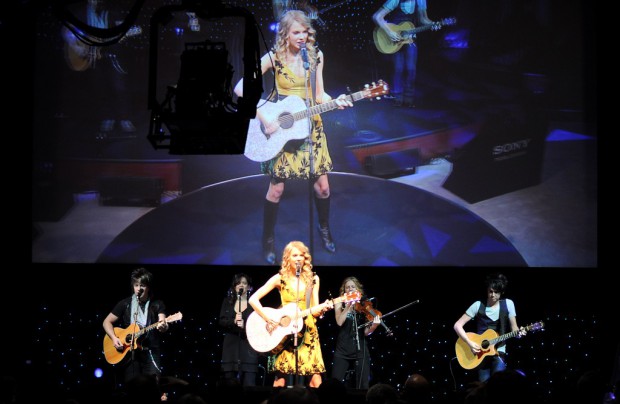 Taylor Swift live und als 3D-&Uuml;bertragung