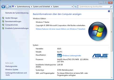 Windows 7 Starter Edition