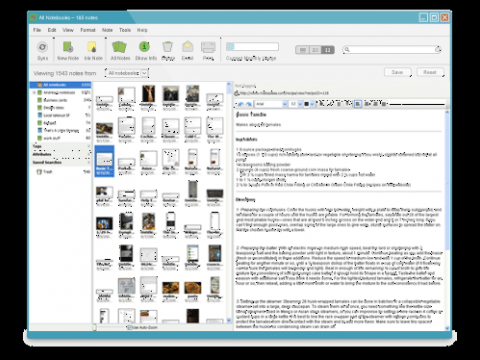 Evernote 3.5 - Notizen