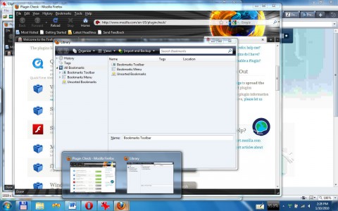 Die Tabvorschau unter Windows 7 ist verschwunden ...