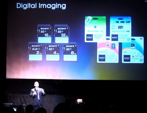 Sony k&uuml;ndigt SD-Karten an