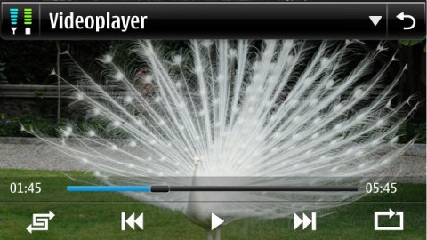 Symbian 4 - Videoplayer