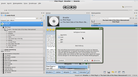 Der Import von Audiodateien