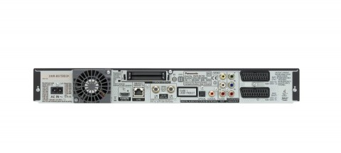 Panasonic DMR-BS750 - Blu-ray-Festplattenrekorder (R&uuml;ckseite) f&uuml;r Sat-TV