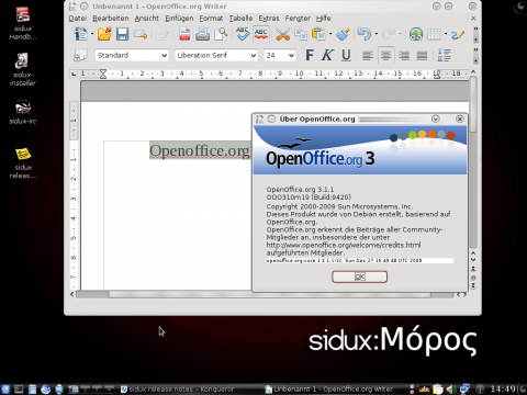 Nur die DVD-Variante bringt das B&uuml;ropaket Openoffice.org mit.