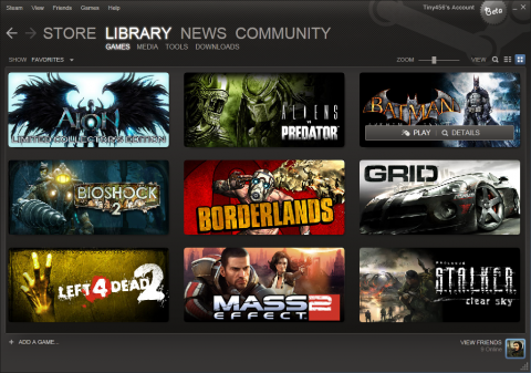 Steam: Neue Benutzeroberfl&auml;che