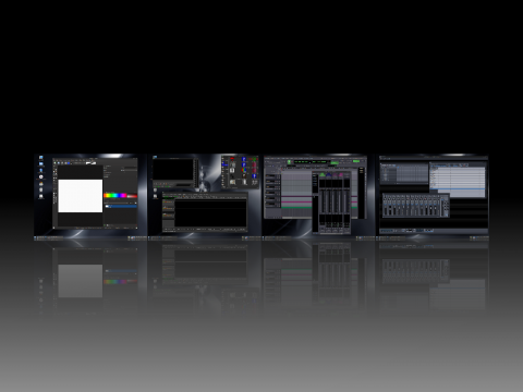 Compiz bietet eine Expose-Funktion... 