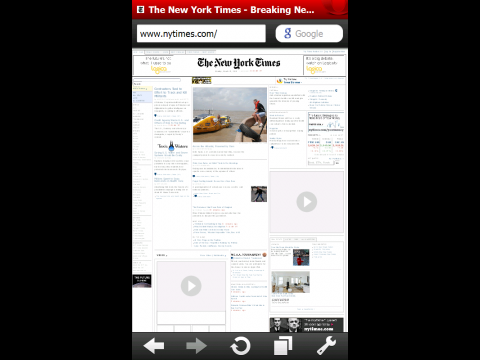 Opera Mobile 10