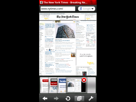 Opera Mobile 10