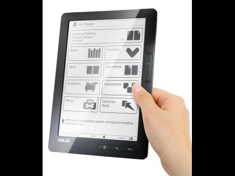 Bedient wird das Ger&auml;t per Touchscreen. (Foto: Asus)